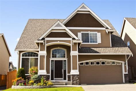 light brown exterior house paint